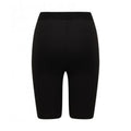 Black-Black - Back - SF Ladies-Womens Fashion Cycling Shorts