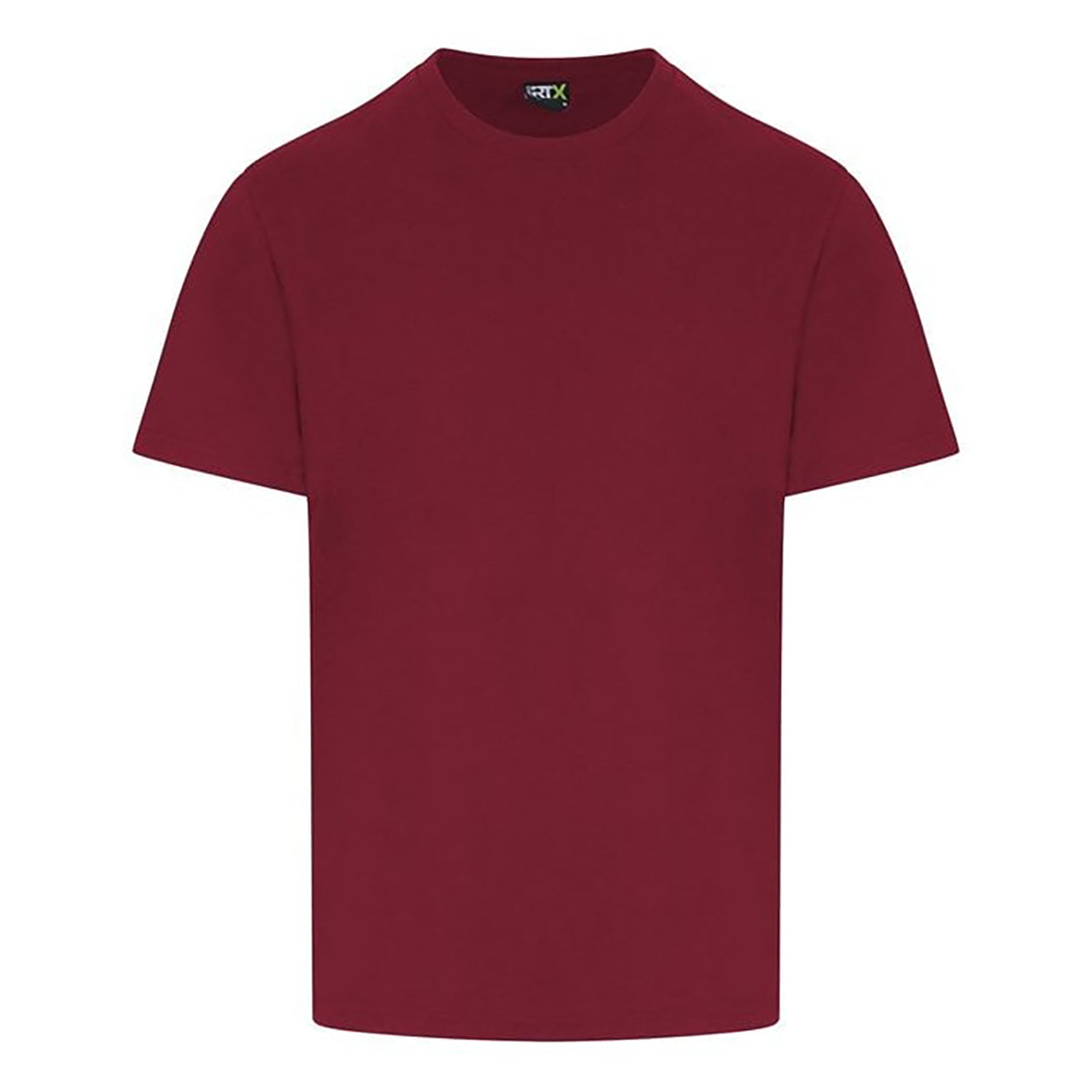 Burgundy - Front - PRO RTX Mens Pro T-Shirt