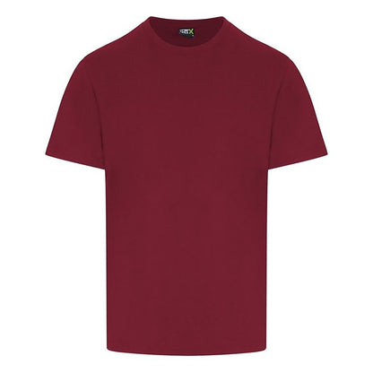 Burgundy - Front - PRO RTX Mens Pro T-Shirt