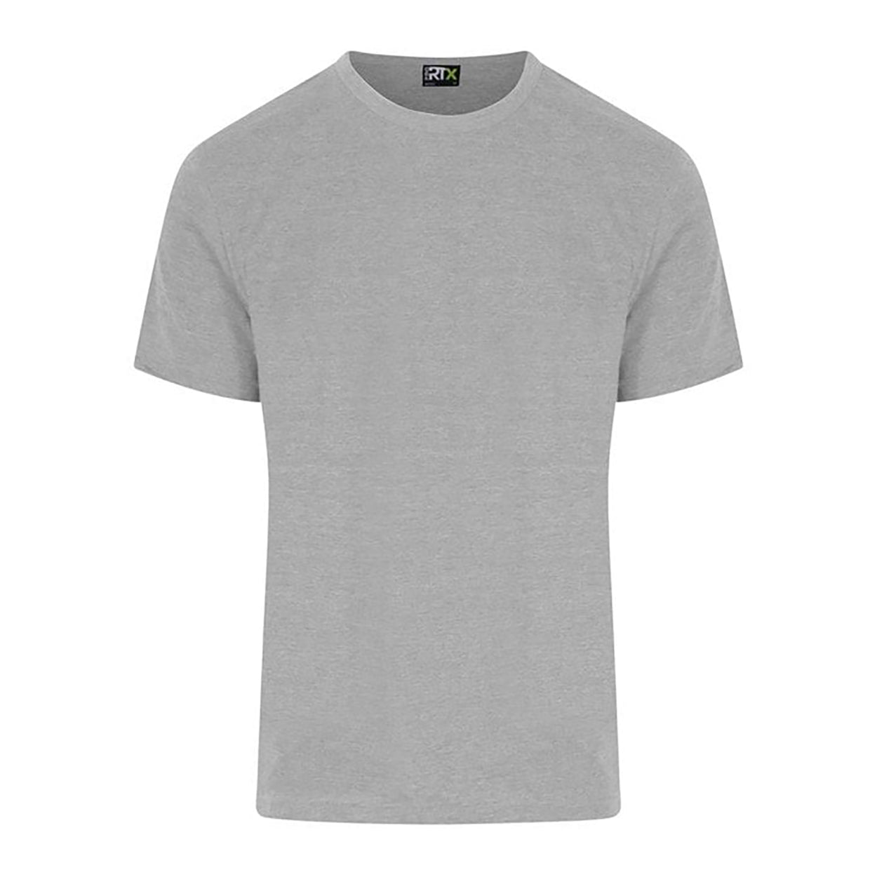 Grey Heather - Front - PRO RTX Mens Pro T-Shirt