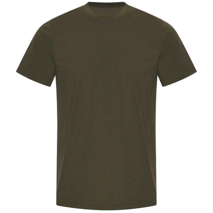 Khaki - Front - PRO RTX Mens Pro T-Shirt