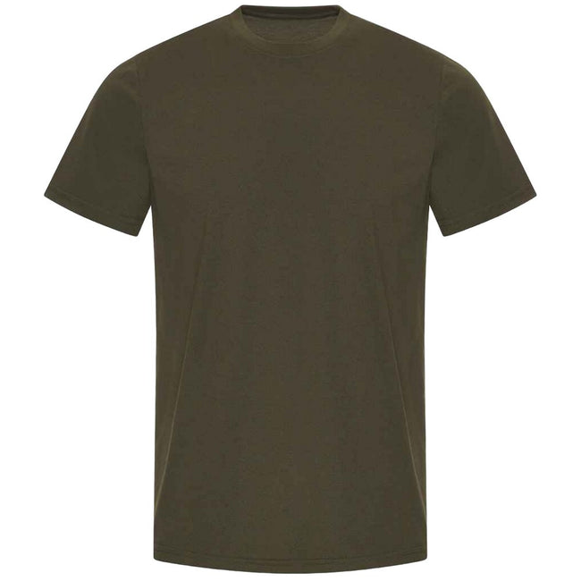 Khaki - Front - PRO RTX Mens Pro T-Shirt