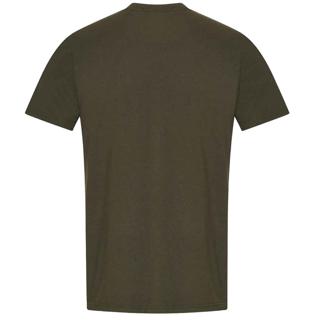 Khaki - Back - PRO RTX Mens Pro T-Shirt