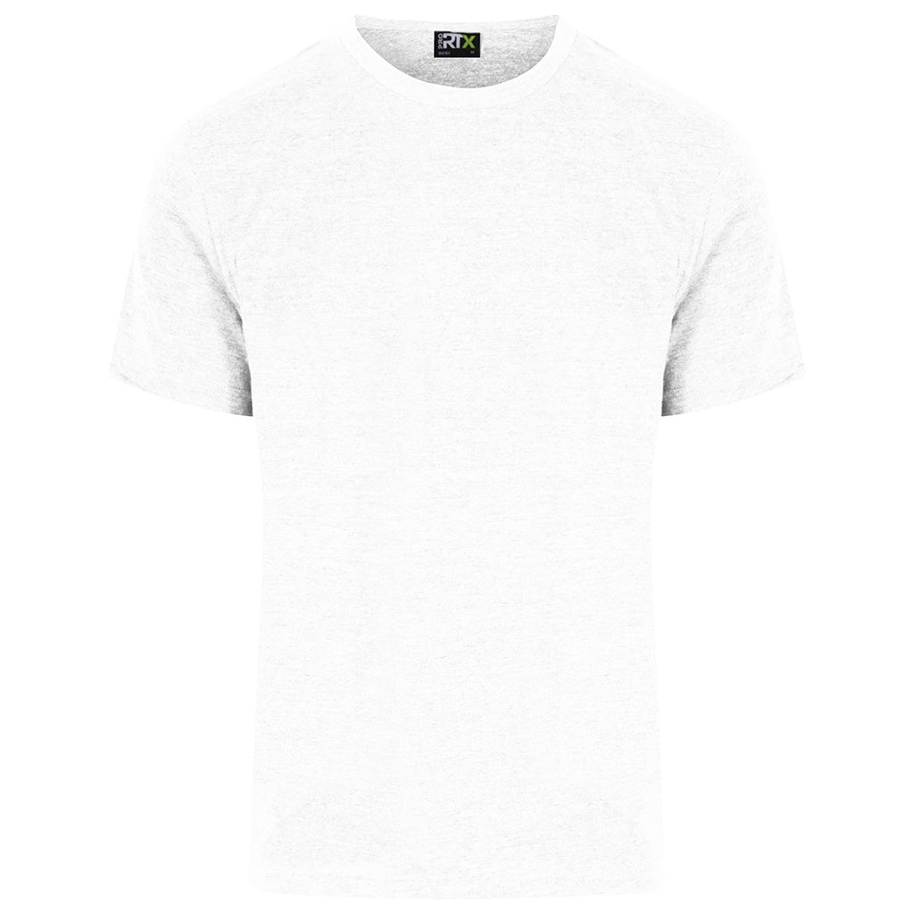 White - Front - PRO RTX Mens Pro T-Shirt