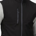 Black - Close up - Regatta Professional Mens Honestly Made Recycled Soft Shell Bodywarmer