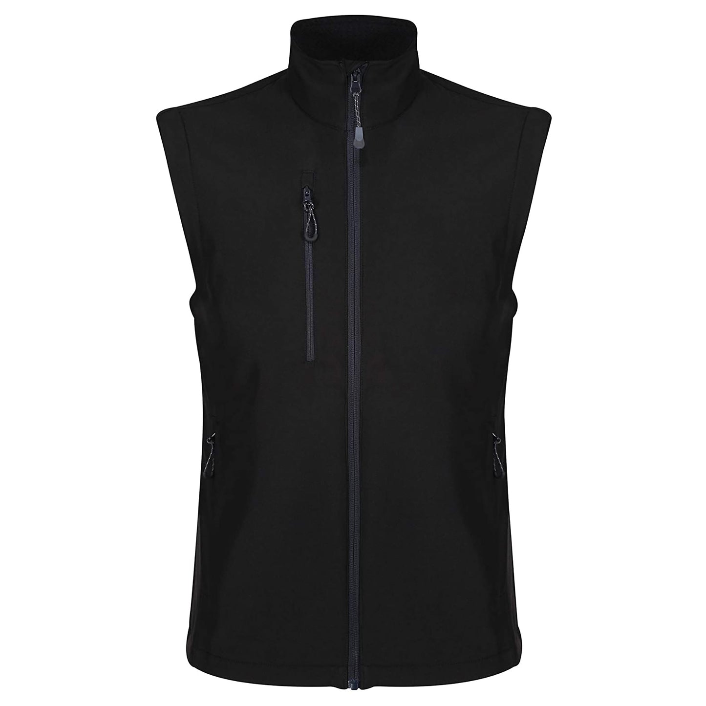 Black - Front - Regatta Professional Mens Honestly Made Recycled Soft Shell Bodywarmer