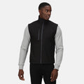 Black - Side - Regatta Professional Mens Honestly Made Recycled Soft Shell Bodywarmer