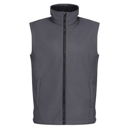 Seal Grey-Black - Front - Regatta Professional Mens Ablaze Soft Shell Bodywarmer