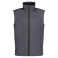 Seal Grey-Black - Front - Regatta Professional Mens Ablaze Soft Shell Bodywarmer