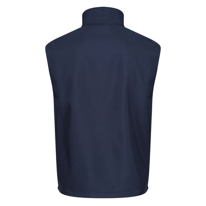 Navy-French Blue - Pack Shot - Regatta Professional Mens Ablaze Soft Shell Bodywarmer