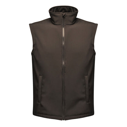 Black-Black - Front - Regatta Professional Mens Ablaze Soft Shell Bodywarmer
