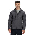 Seal Grey-Black - Side - Regatta Professional Mens Ablaze Three Layer Soft Shell Jacket