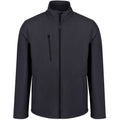 Seal Grey-Black - Front - Regatta Professional Mens Ablaze Three Layer Soft Shell Jacket