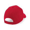 Classic Red - Back - Beechfield Unisex Ultimate 6 Panel Cap