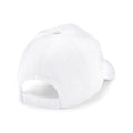 White - Back - Beechfield Unisex Ultimate 6 Panel Cap