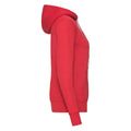 Red - Side - Fruit of the Loom Classic Lady Fit Hooded Sweatshirt