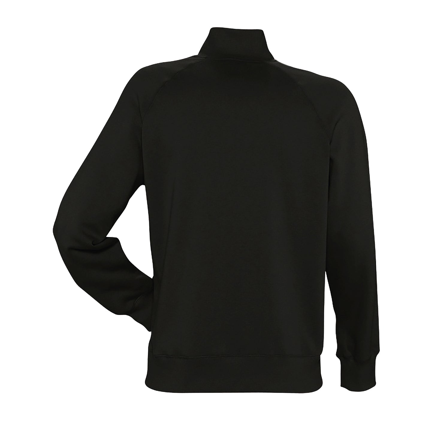 Black - Pack Shot - SOLS Mens Sundae Full Zip Sweat Jacket