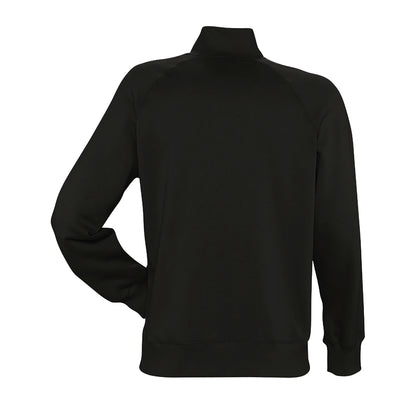 Black - Pack Shot - SOLS Mens Sundae Full Zip Sweat Jacket
