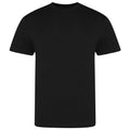 Deep Black - Front - AWDis Just Ts Mens The 100 T-Shirt