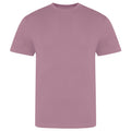 Dusty Purple - Front - AWDis Just Ts Mens The 100 T-Shirt