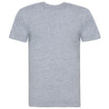 Heather Grey - Back - AWDis Just Ts Mens The 100 T-Shirt