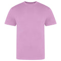 Lavender - Front - AWDis Just Ts Mens The 100 T-Shirt