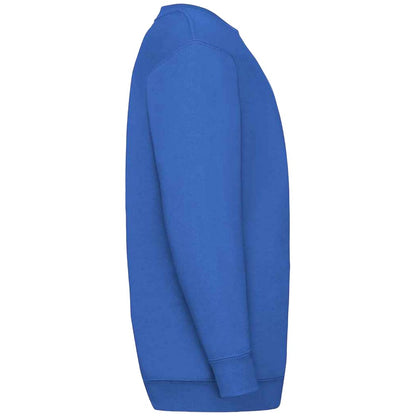 Royal Blue - Side - Fruit of the Loom Kids-Childrens Classic Drop Shoulder Sweatshirt