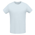 Creamy Blue - Front - SOLS Mens Martin T-Shirt