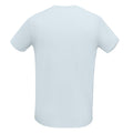 Creamy Blue - Back - SOLS Mens Martin T-Shirt