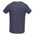 Mouse Grey - Back - SOLS Mens Martin T-Shirt