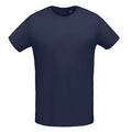 French Navy - Front - SOLS Mens Martin T-Shirt