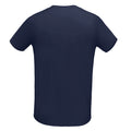 French Navy - Back - SOLS Mens Martin T-Shirt