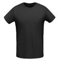 Deep Black - Front - SOLS Mens Martin T-Shirt