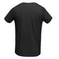 Deep Black - Back - SOLS Mens Martin T-Shirt