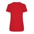 Fire Red - Back - Ecologie Womens-Ladies Ambaro Recycled Sports T-Shirt