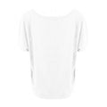 Arctic White - Back - Ecologie Womens-Ladies Daintree EcoViscose Cropped T-Shirt