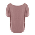 Dusty Pink - Back - Ecologie Womens-Ladies Daintree EcoViscose Cropped T-Shirt
