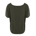 Fern Green - Back - Ecologie Womens-Ladies Daintree EcoViscose Cropped T-Shirt