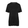 Jet Black - Front - Ecologie Mens Daintree EcoViscose T-Shirt