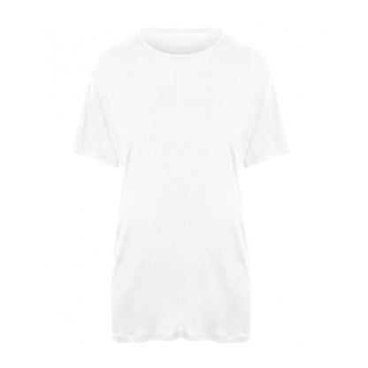 Arctic White - Front - Ecologie Mens Daintree EcoViscose T-Shirt