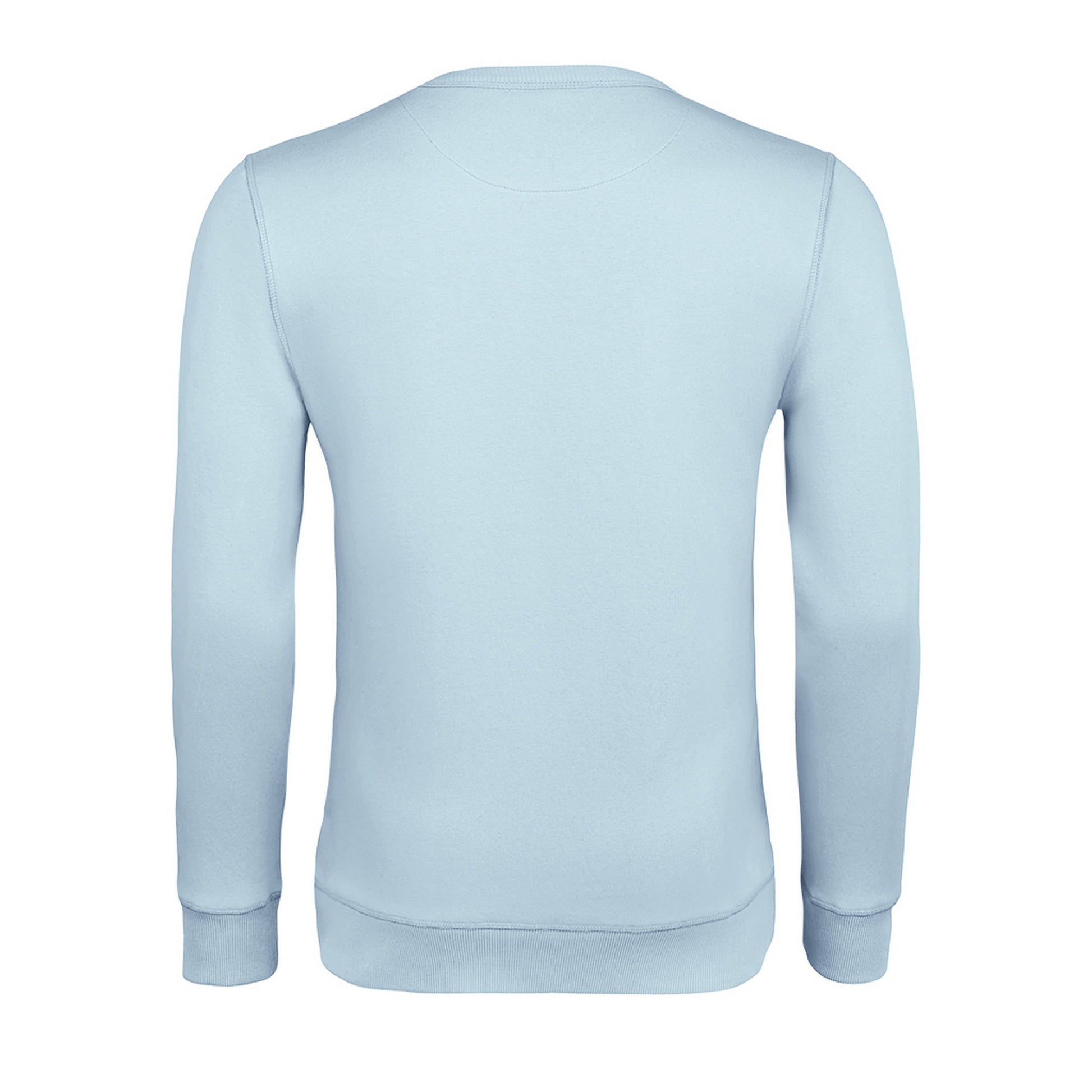 Creamy Blue - Back - Sols Unisex Adults Sully Sweatshirt