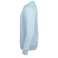 Creamy Blue - Side - Sols Unisex Adults Sully Sweatshirt