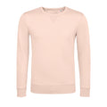 Creamy Pink - Front - Sols Unisex Adults Sully Sweatshirt