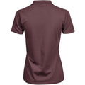 Grape - Back - Tee Jays Womens-Ladies Luxury Stretch Polo Shirt