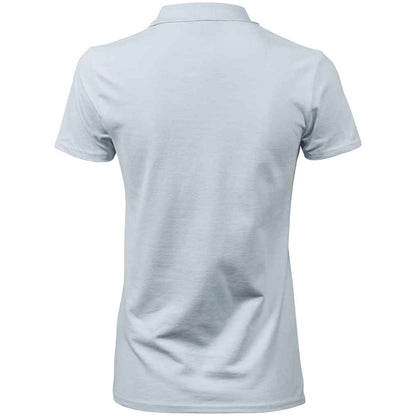 Ice Blue - Back - Tee Jays Womens-Ladies Luxury Stretch Polo Shirt