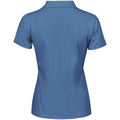 Ocean Blue - Back - Tee Jays Womens-Ladies Luxury Stretch Polo Shirt