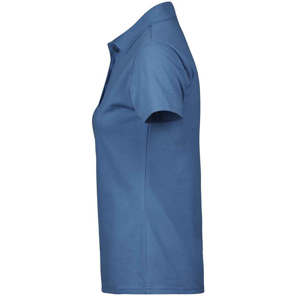 Ocean Blue - Side - Tee Jays Womens-Ladies Luxury Stretch Polo Shirt