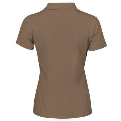 Wood - Back - Tee Jays Womens-Ladies Luxury Stretch Polo Shirt