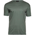 Leaf Green - Front - Tee Jays Mens Interlock T-Shirt
