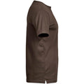 Chocolate Brown - Lifestyle - Tee Jays Mens Interlock T-Shirt